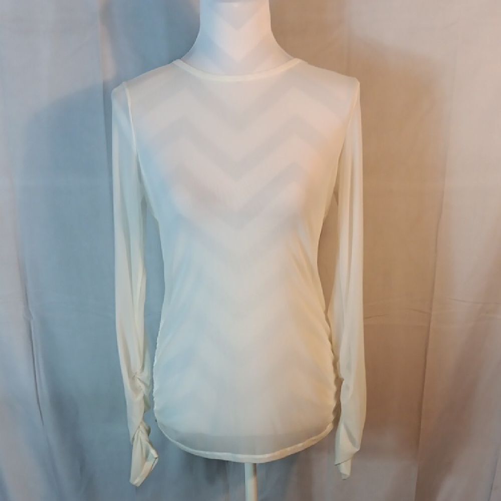 NFL Team Apparel Sheer Mesh Top